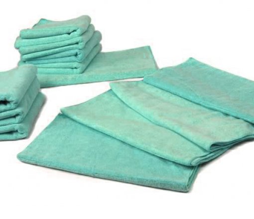 Yeşil antibakteriyel ve çeşitli ebatlarda hazırlanabilen ameliyathane örtüleri.